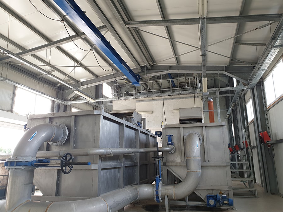 Statie de epurare Titu - statie deshidratare namol