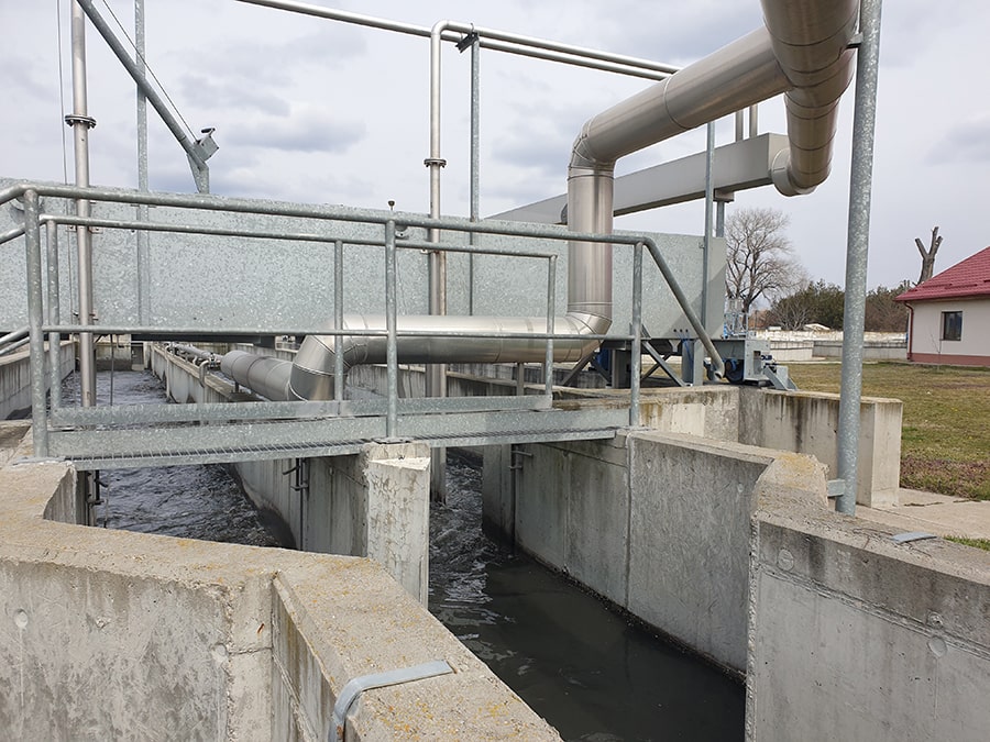Statia de epurare Targoviste - Instalatie de deznisipare